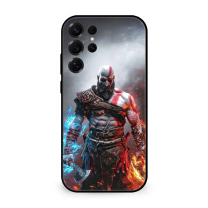 Premium Fire & Ice Warrior Samsung S25 Ultra
