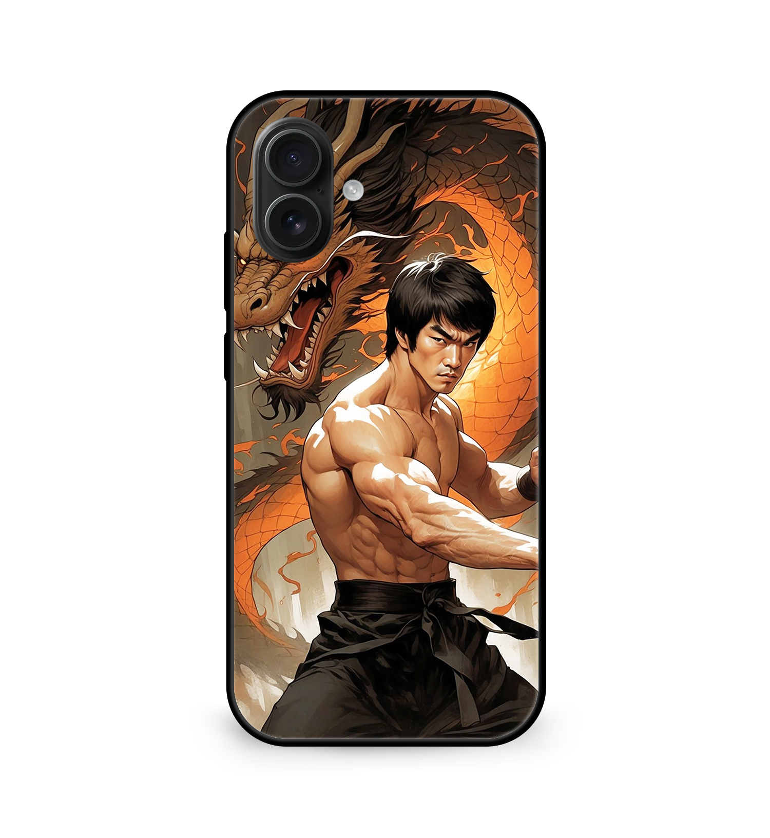 Premium Kung Fu Warrior iPhone 16