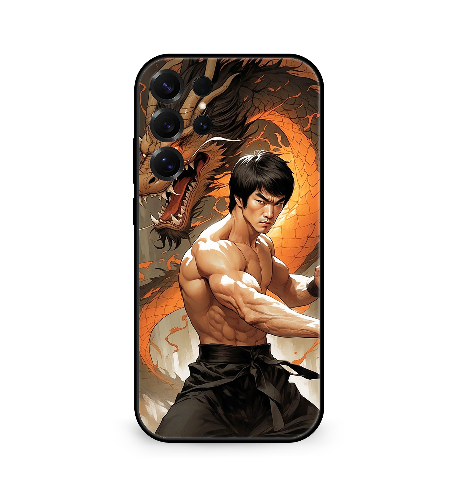 Premium Kung Fu Warrior Samsung S25 Ultra