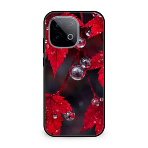 Premium Autumn Red Maple Leaf iQOO Neo 10