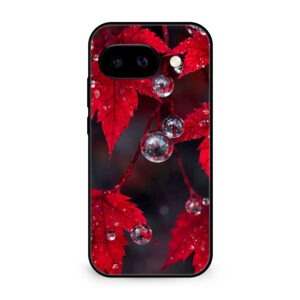 Autumn Red Maple mobile cover Google Pixel 9A