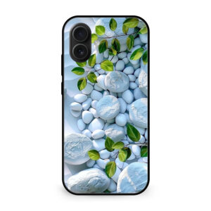 Premium White Stone iPhone 16