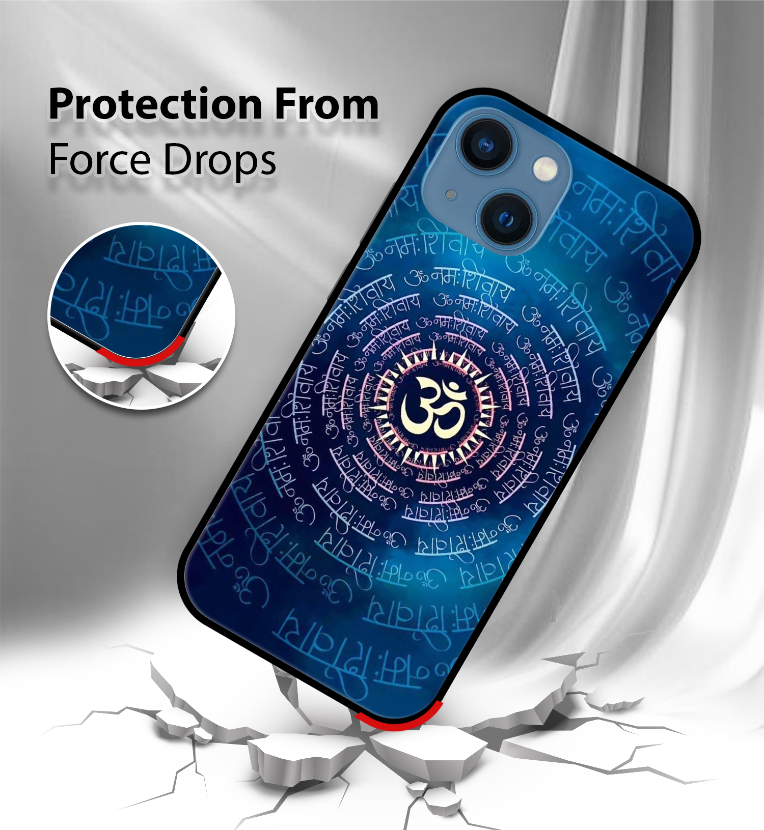 Premium OM Pattern iPhone 13 - Image 4