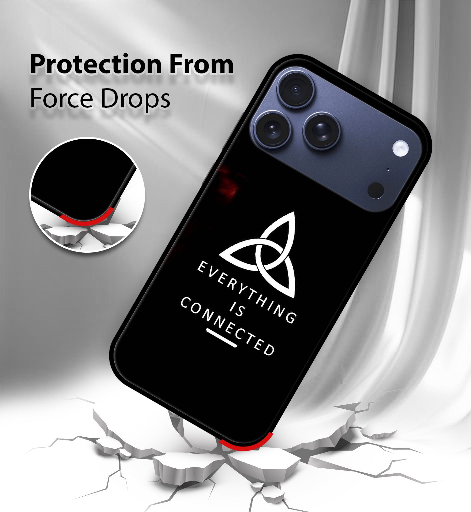 Premium Motivation Mobile Cover for iPhone 17 Pro Cover - Image 4