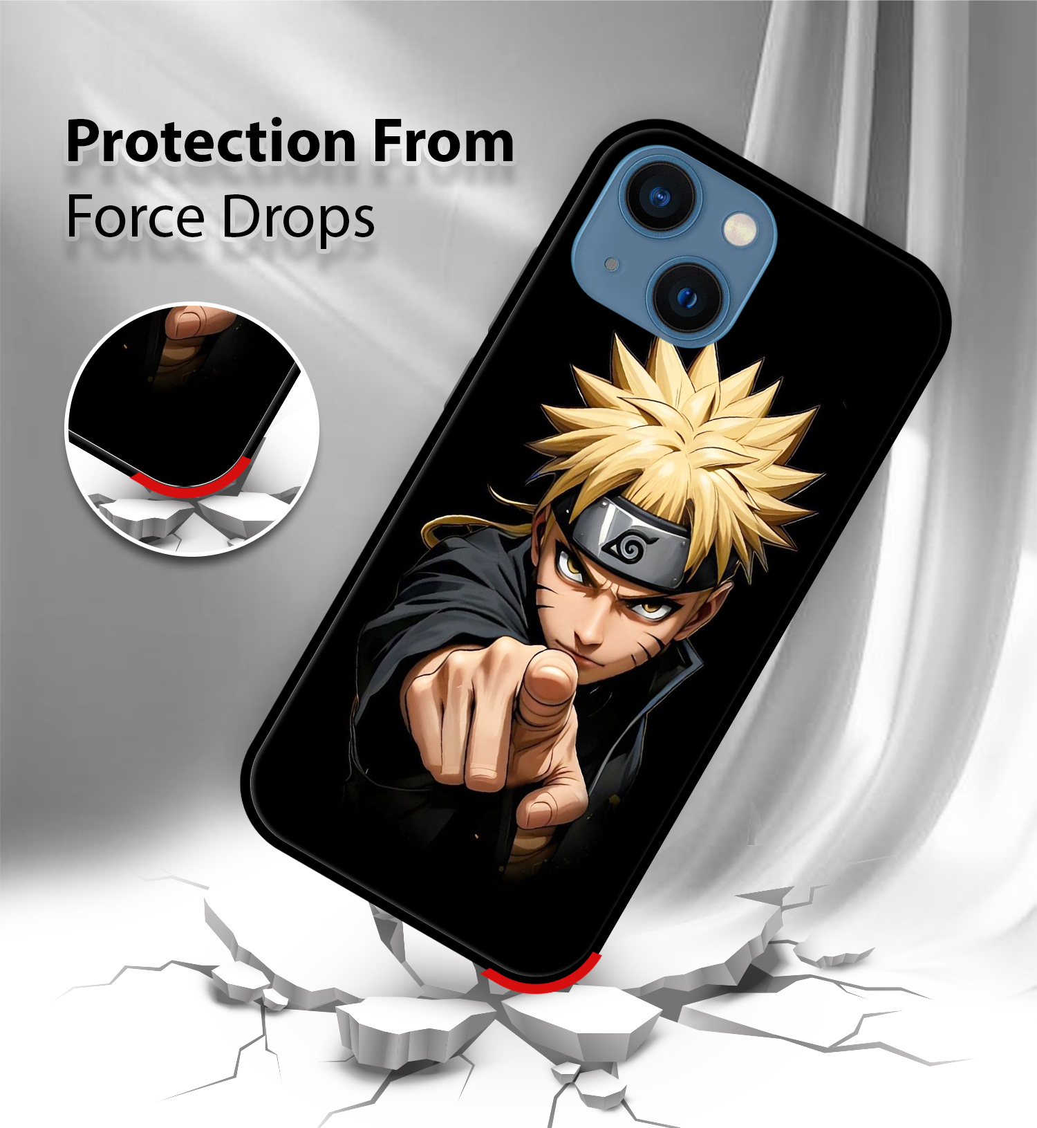 Premium Anime Shinobi Power iPhone 13 - Image 2