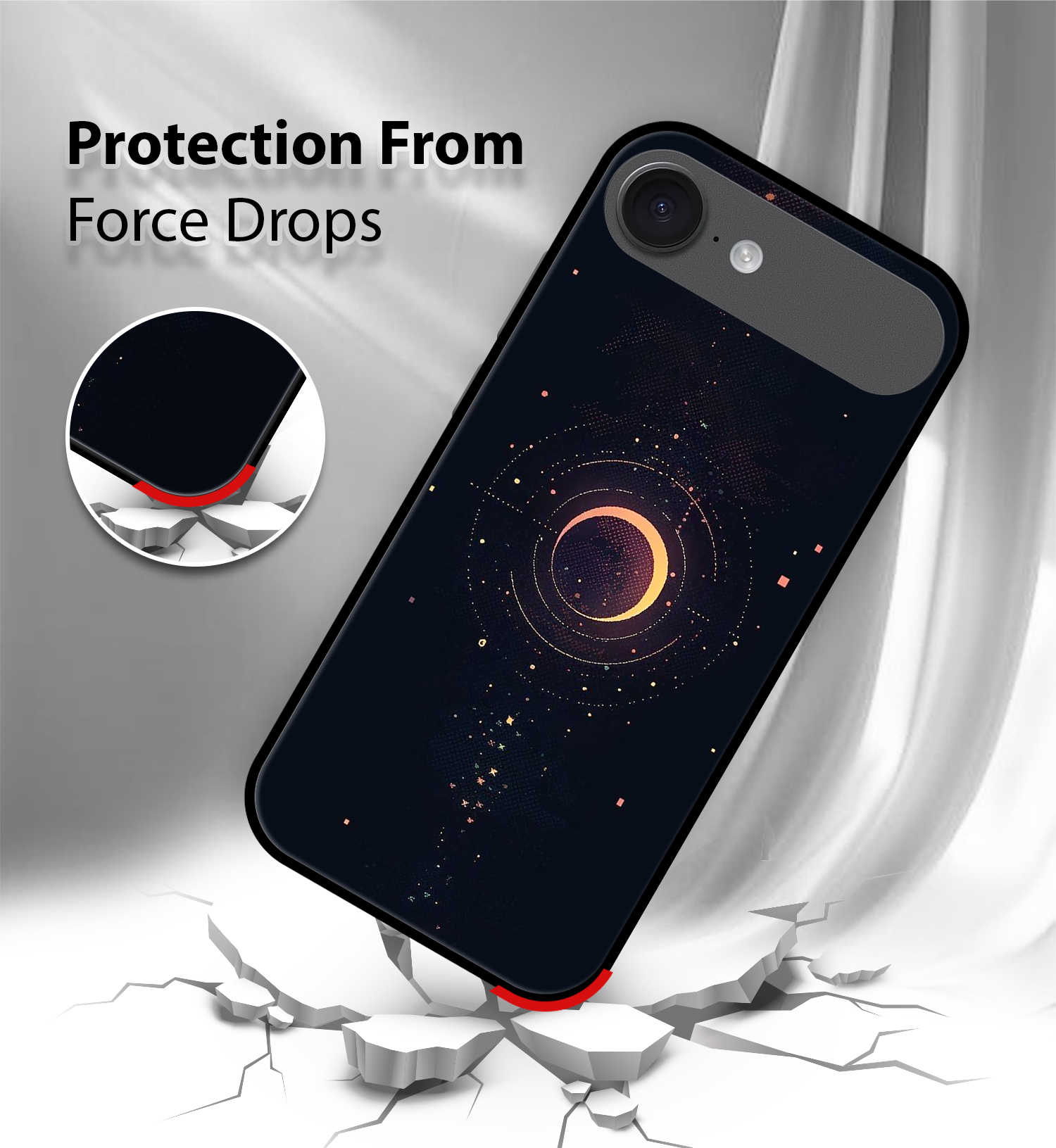 Premium Galaxy Eclipse iPhone Air - Image 4