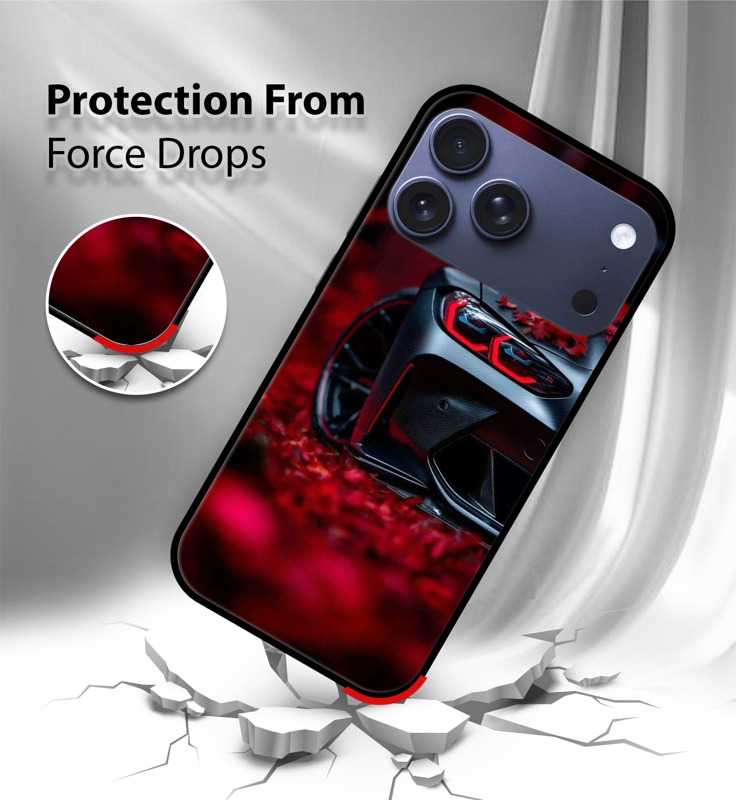 Deadly Sport Car mobile cover iPhone 17 Pro Max