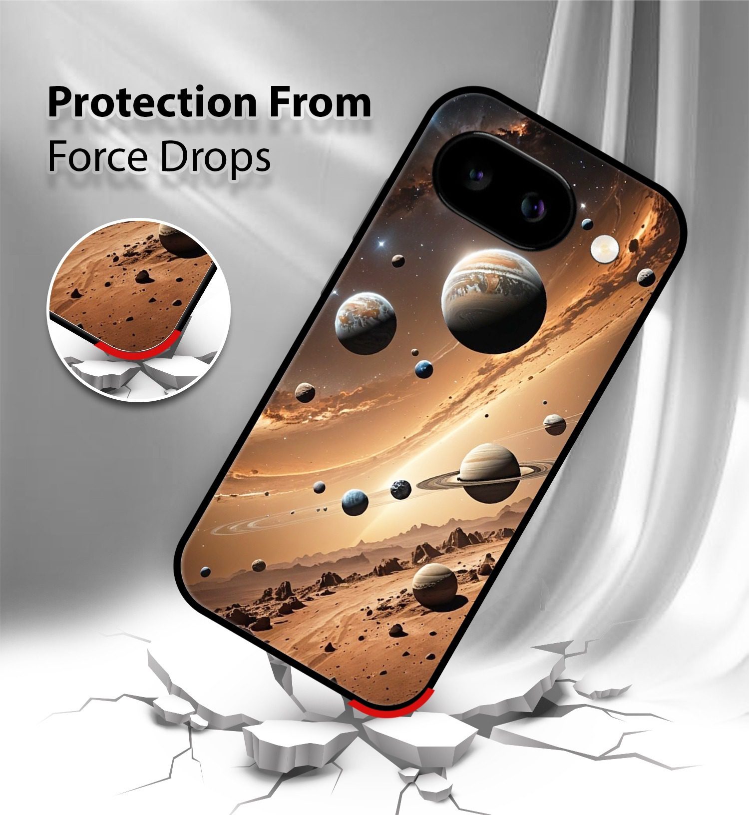 The Universe mobile cover Google Pixel 9A