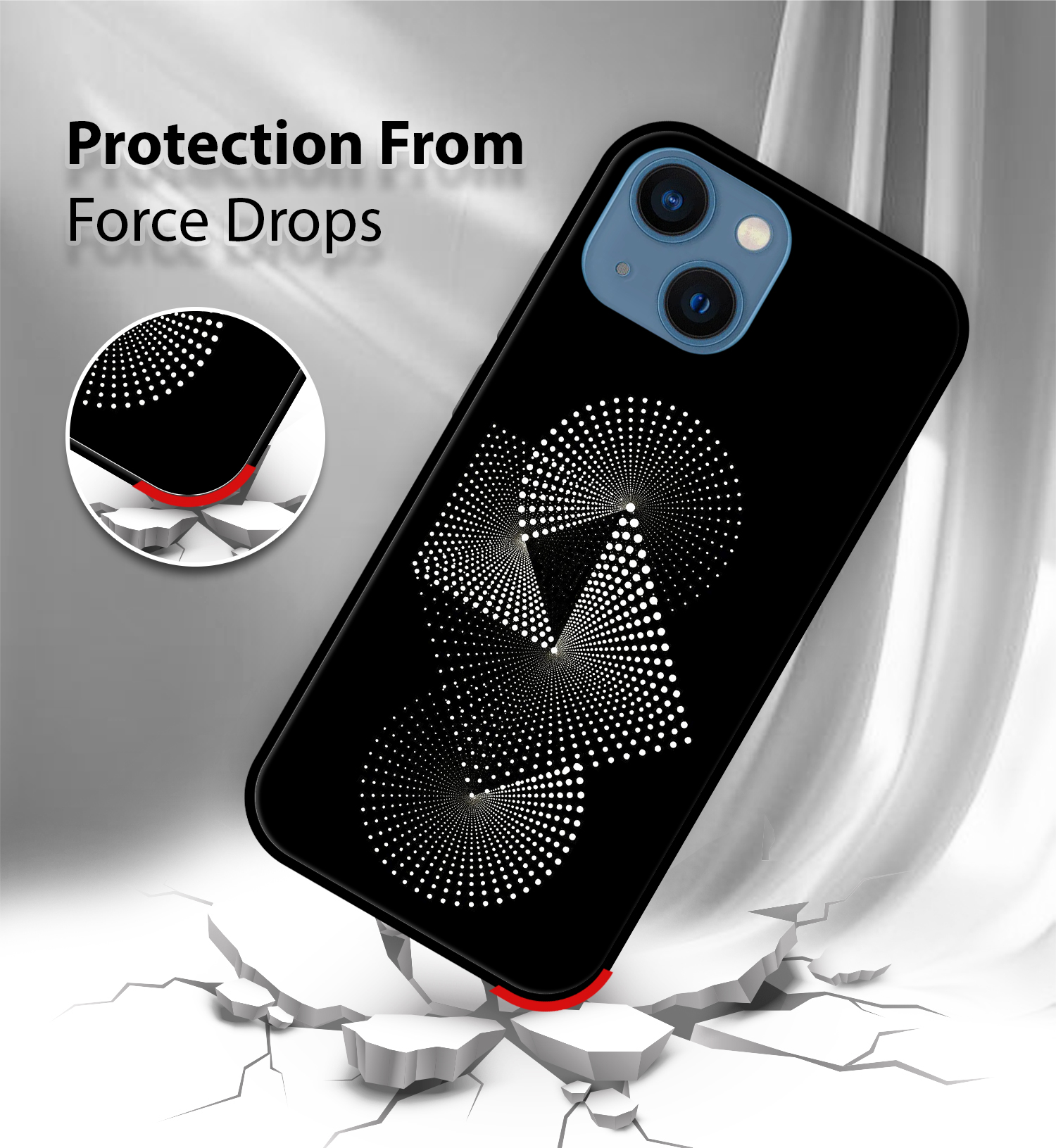 Premium Dotted Pattern iPhone 14 - Image 2