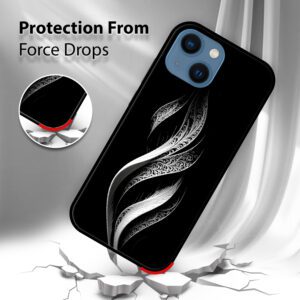 Premium Silver Pattern iPhone 14