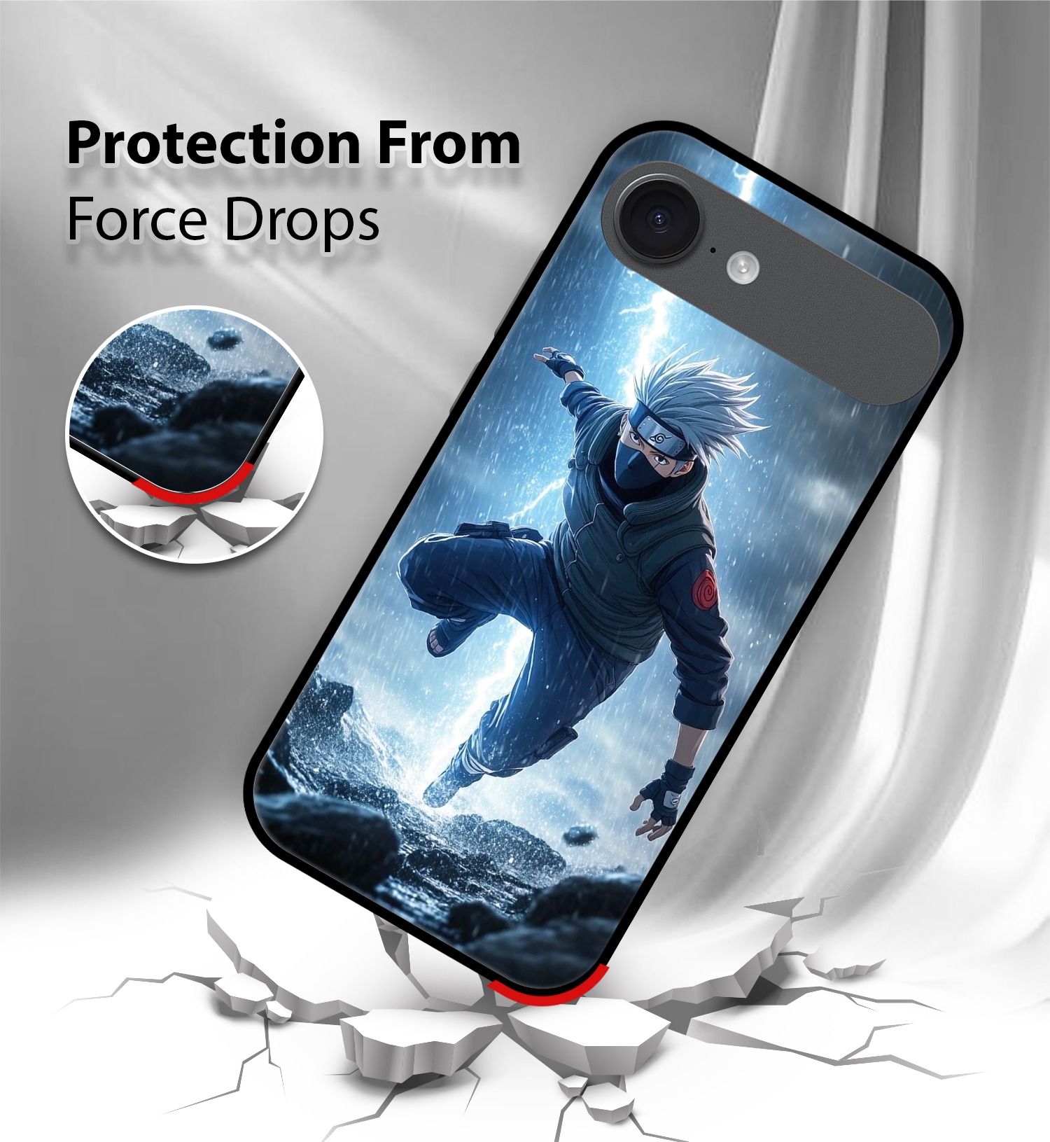 Lighting Ninja Worrior mobile cover iPhone Air