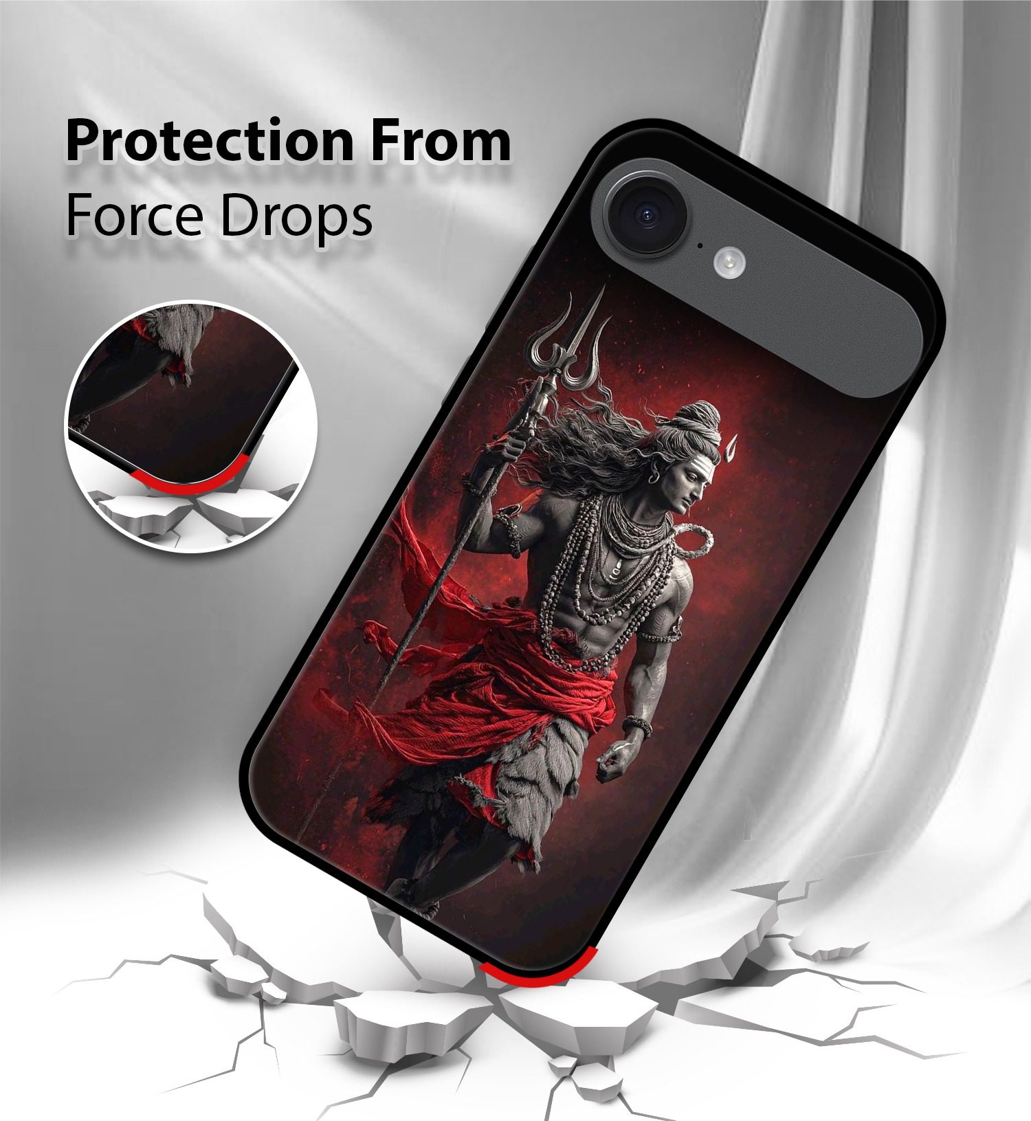 Har Har Mahadev mobile cover iPhone Air