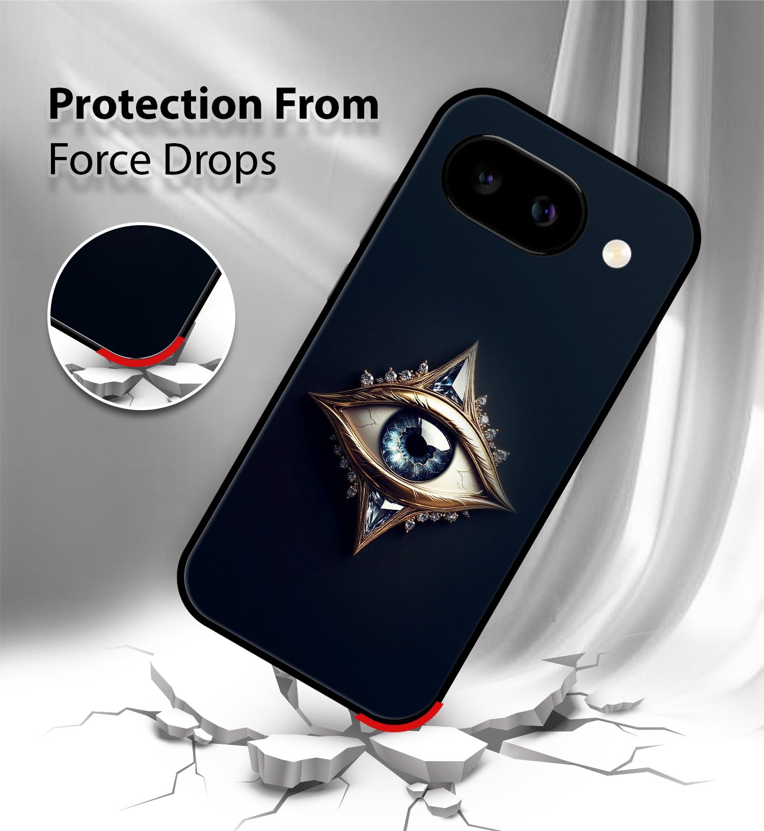 Focus Eye mobile cover Google Pixel 9A