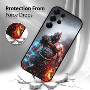 Premium Fire & Ice Warrior Samsung S25 Ultra