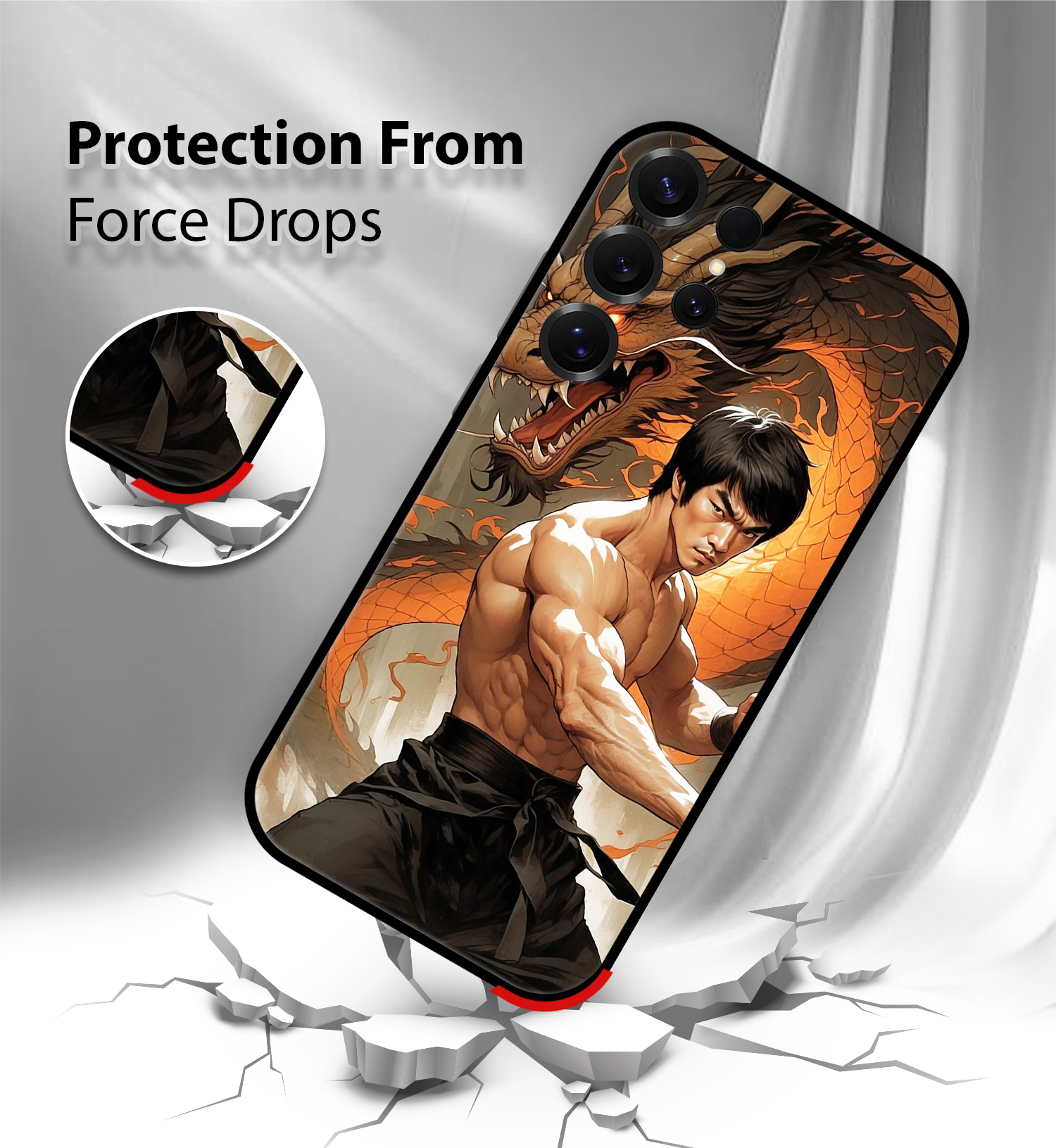 Premium Kung Fu Warrior Samsung S25 Ultra - Image 2