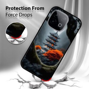 Premium Peaceful Pagoda Landscape iQOO Neo 10