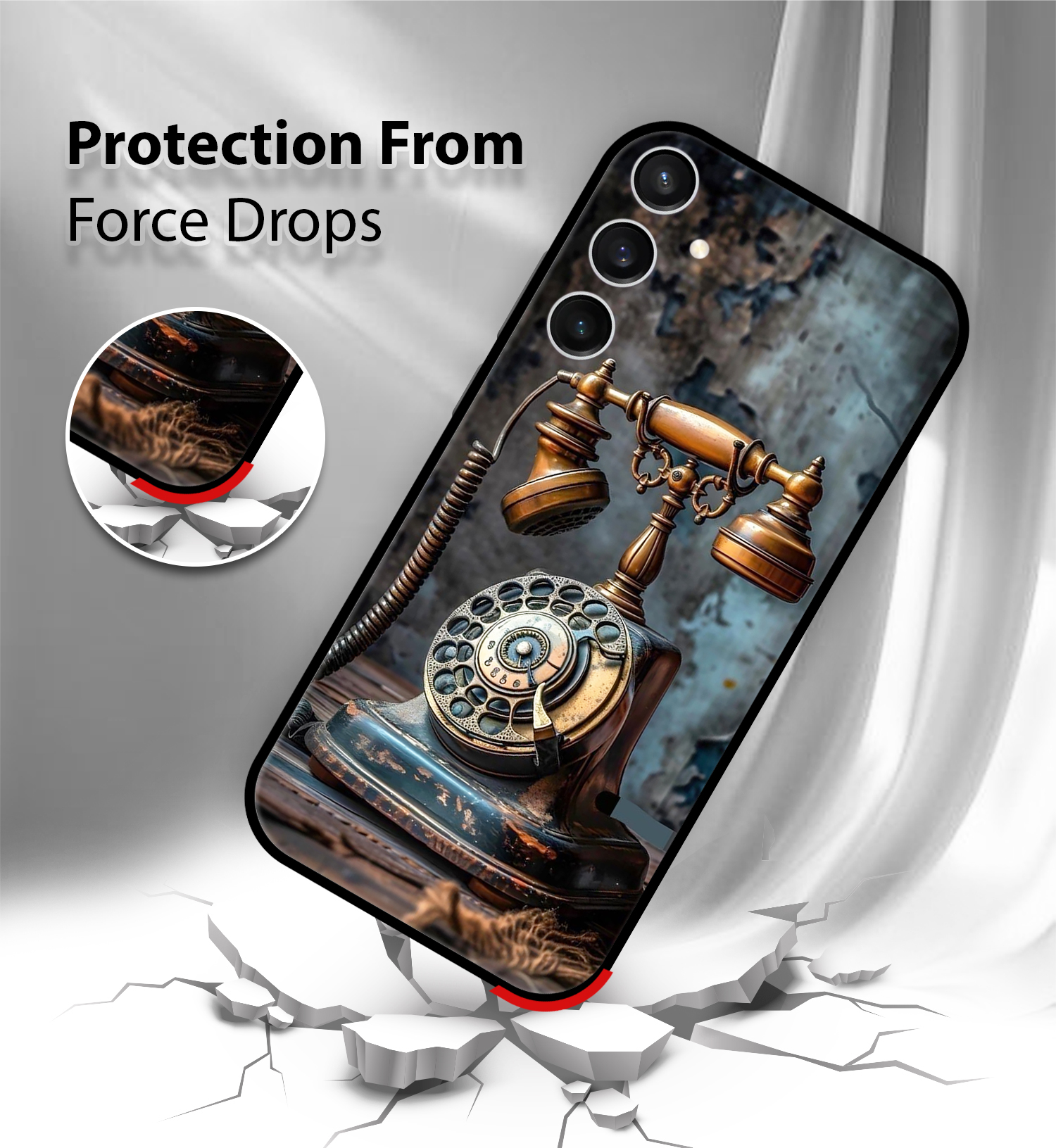 Premium Historic Telephone Samsung S23 FE - Image 4