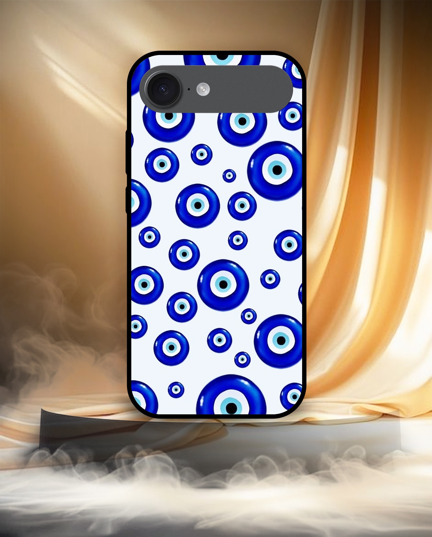 Evil Eye Pattern mobile cover iPhone 17 Pro Max