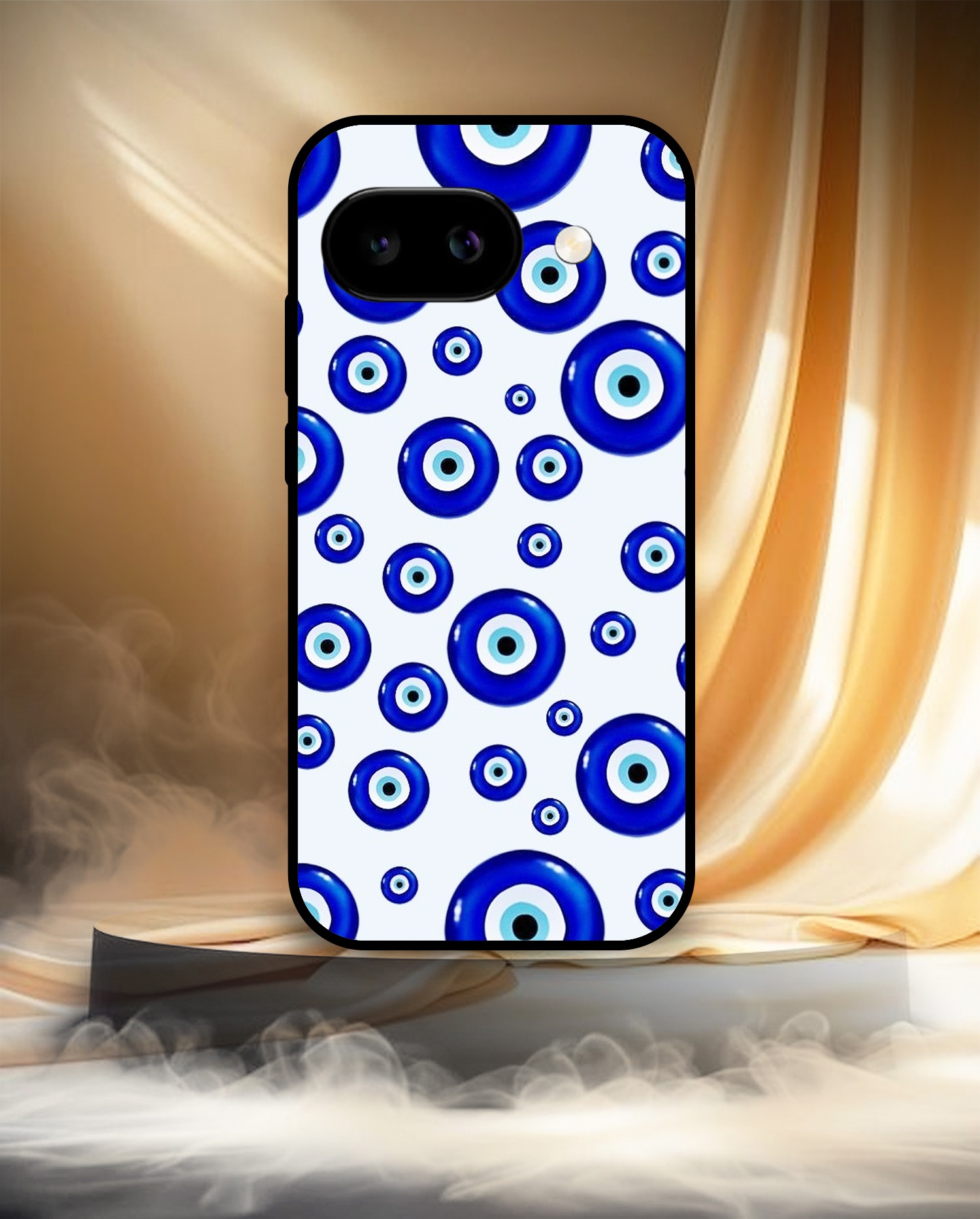 Evil Eye Pattern mobile cover Google Pixel 9A