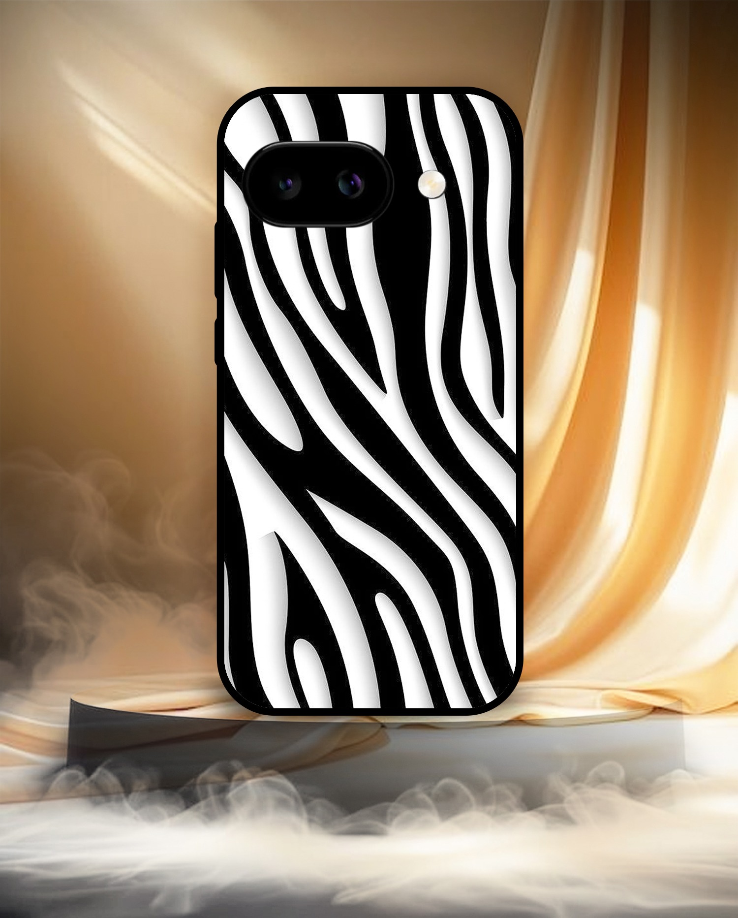 Black & White Pattern mobile cover Google Pixel 9A