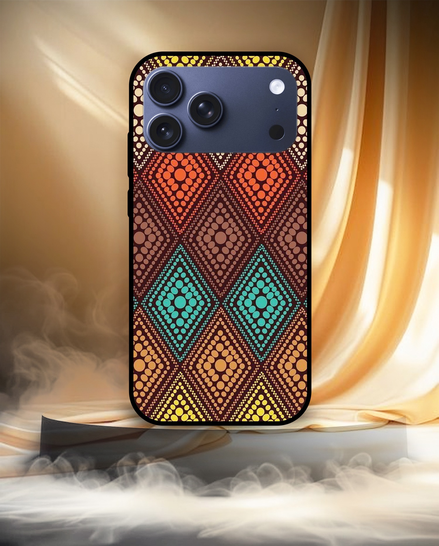 Multi Diamond Pattern mobile cover iPhone 17 Pro Max