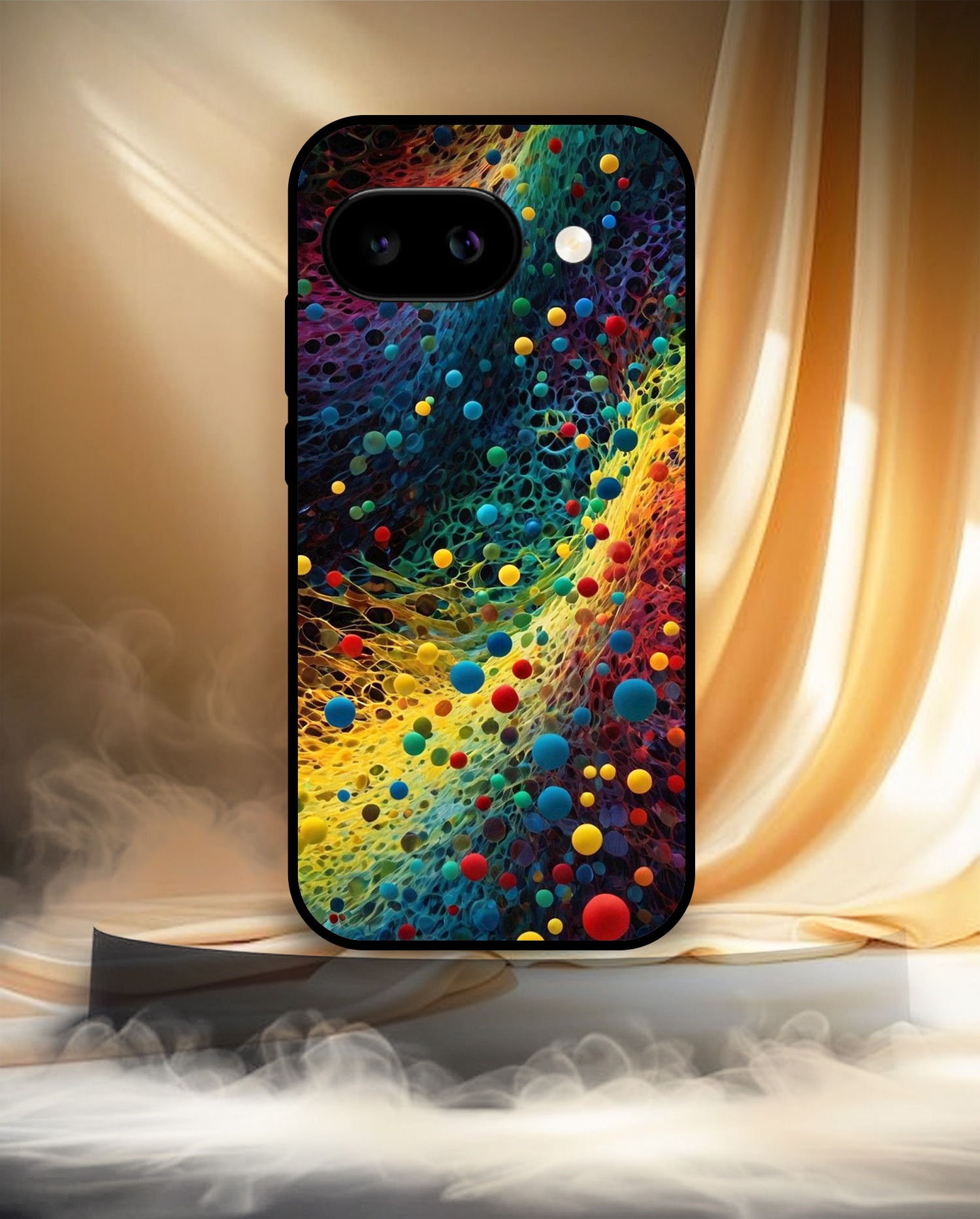 Particle Flow mobile cover Google Pixel 9A