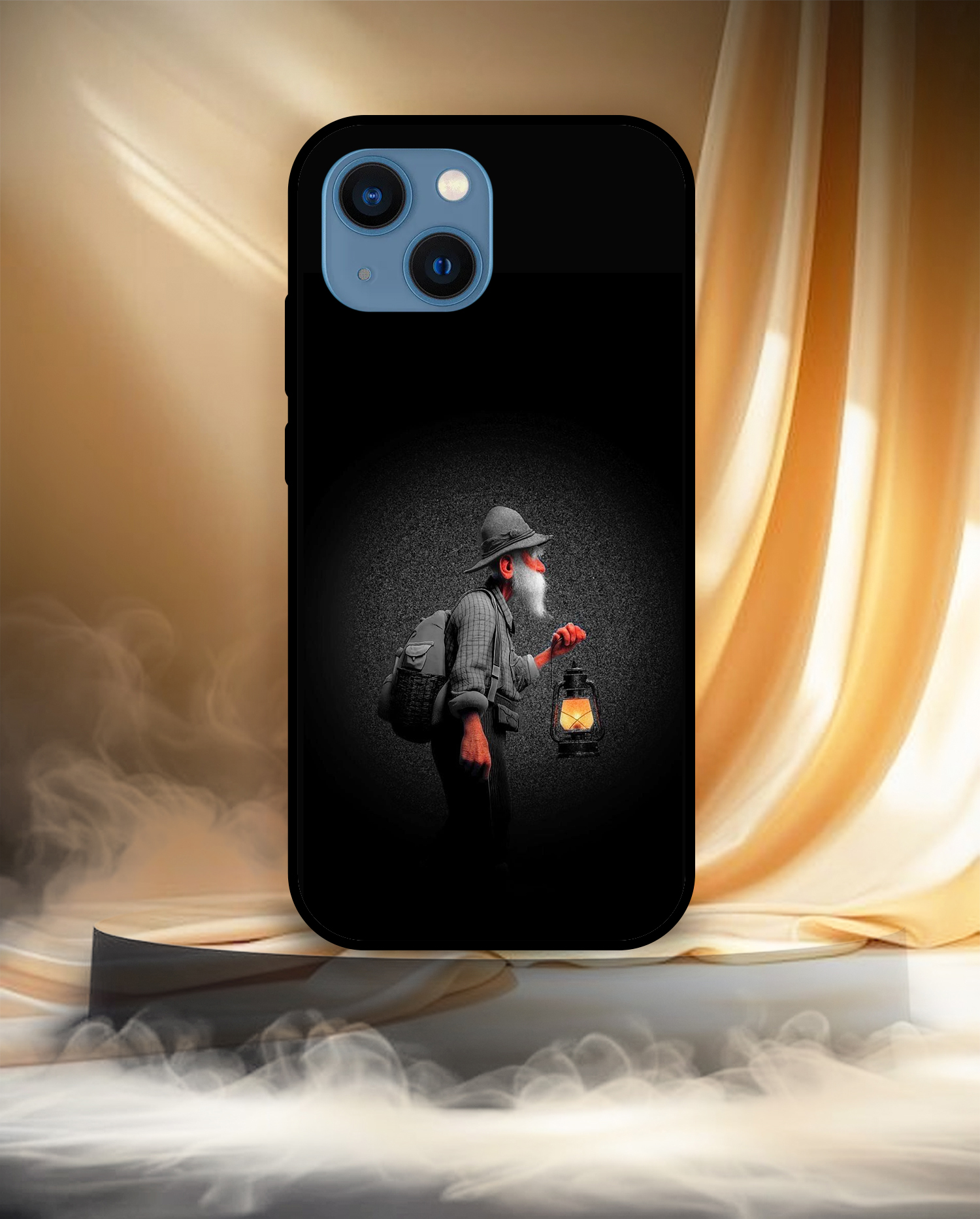 Premium Old Man Lamp iPhone 13 - Image 3