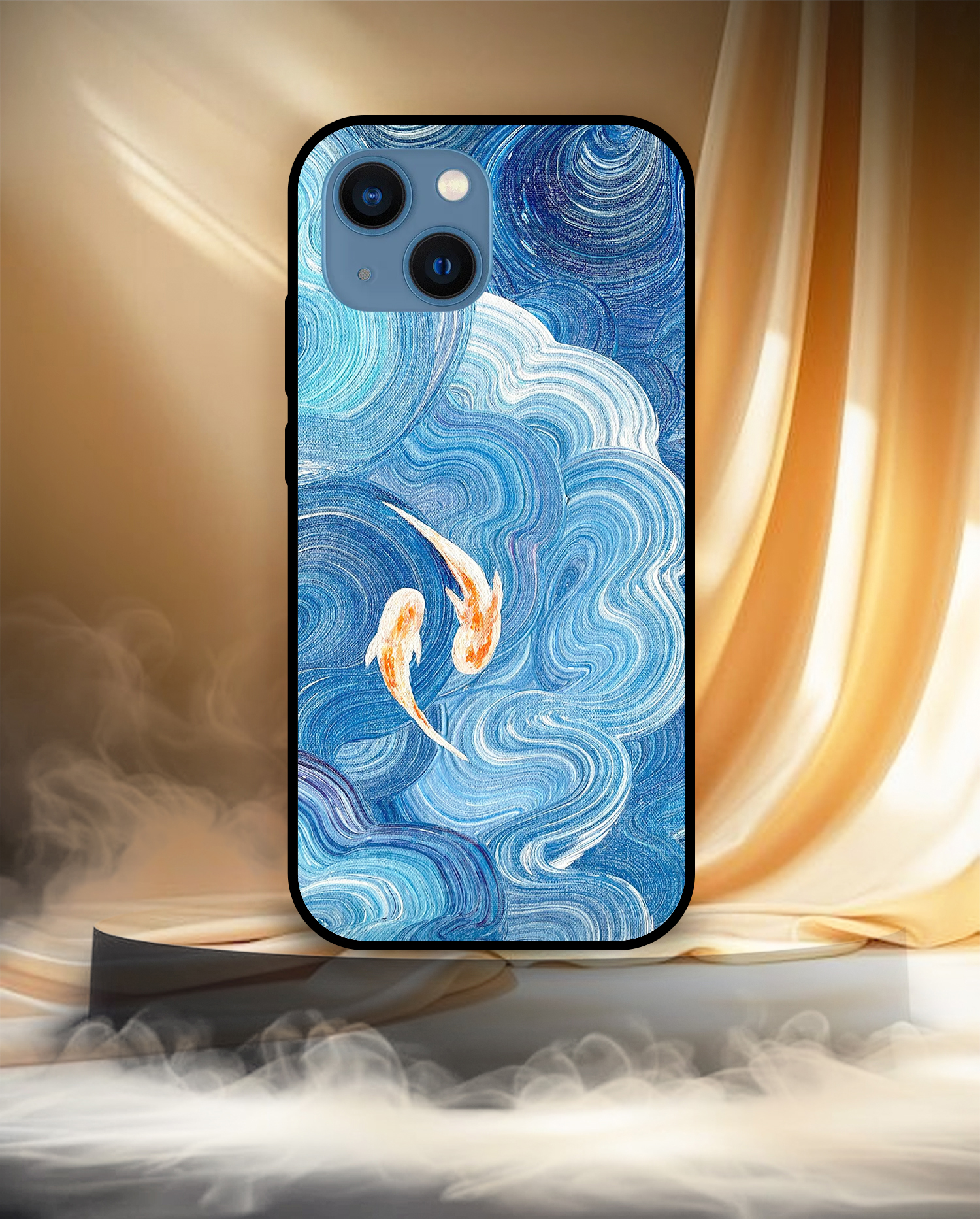 Premium Blue Sea Fish iPhone 13 - Image 3