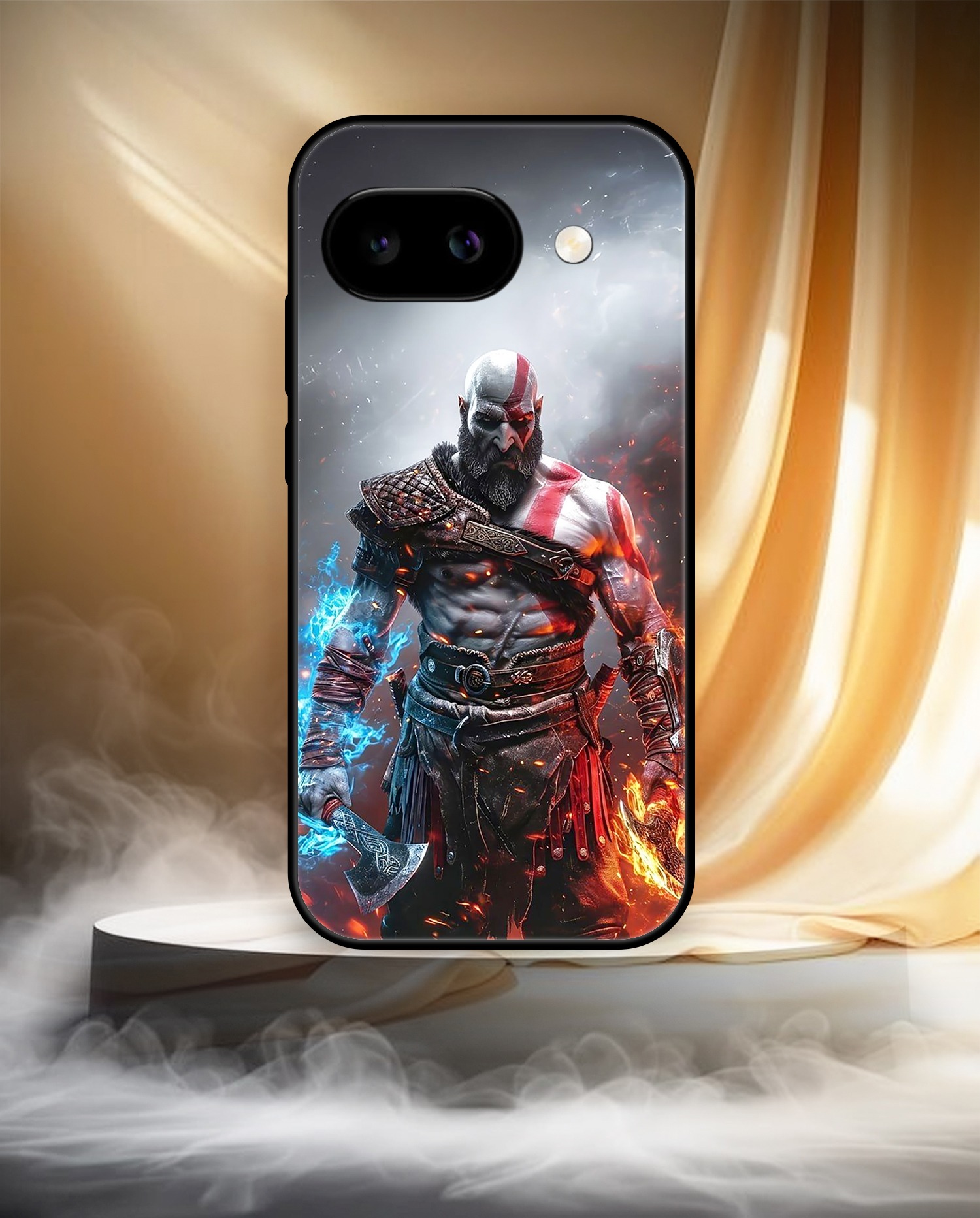 Fire & Ice mobile cover Google Pixel 9A