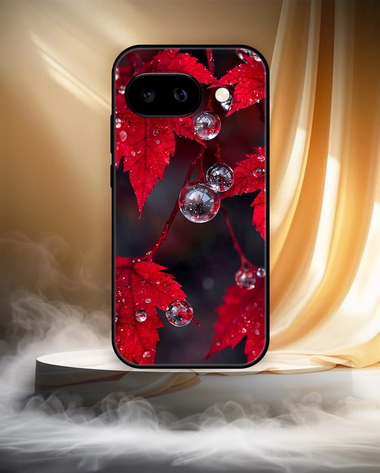 Autumn Red Maple mobile cover Google Pixel 9A