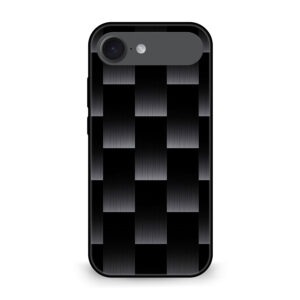 Black & White Block Pattern mobile cover iPhone Air