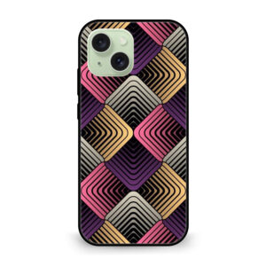 Premium Colorful Abstract Pattern iPhone 15