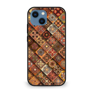 Premium Geometric Tile Pattern iPhone 13