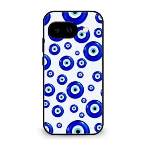 Evil Eye Pattern mobile cover Google Pixel 9A