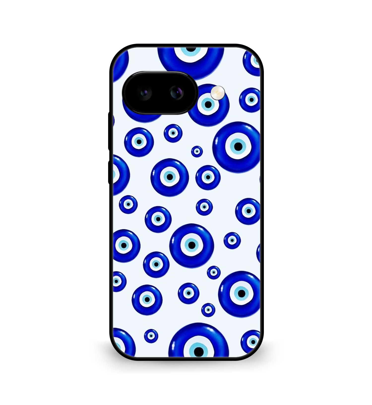 Evil Eye Pattern mobile cover Google Pixel 9A