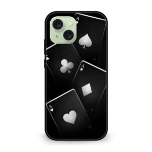 Premium Dack Cards Pattern iPhone 15