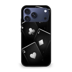 Dack Cards Pattern mobile cover iPhone 17 Pro Max