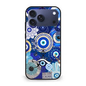 Evil Graphic Pattern mobile cover iPhone 17 Pro Max