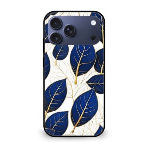 Golden Leaf mobile cover iPhone 17 Pro Max