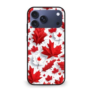 Canada maple leaf mobile cover iPhone 17 Pro Max
