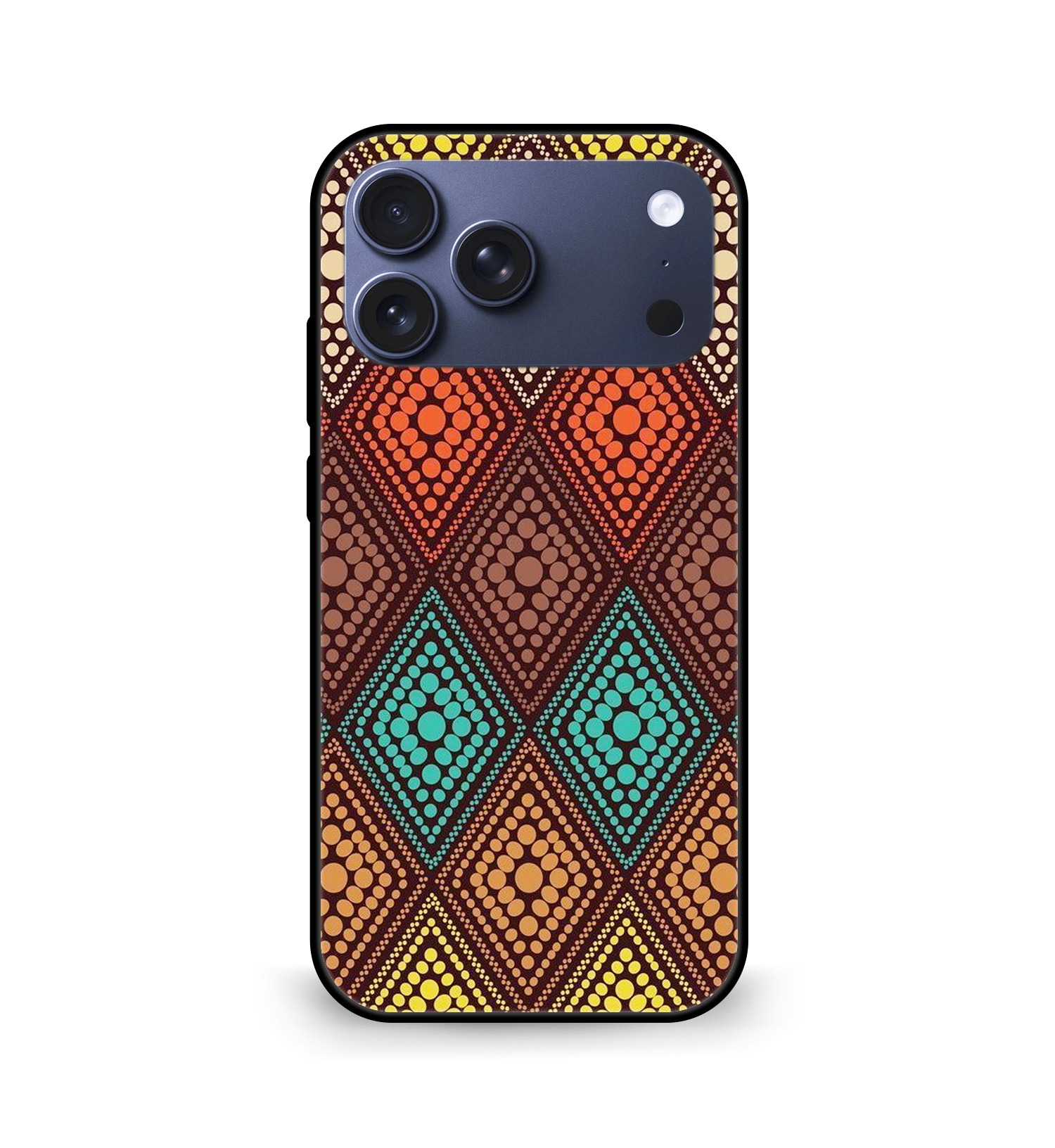 Multi Diamond Pattern mobile cover iPhone 17 Pro Max