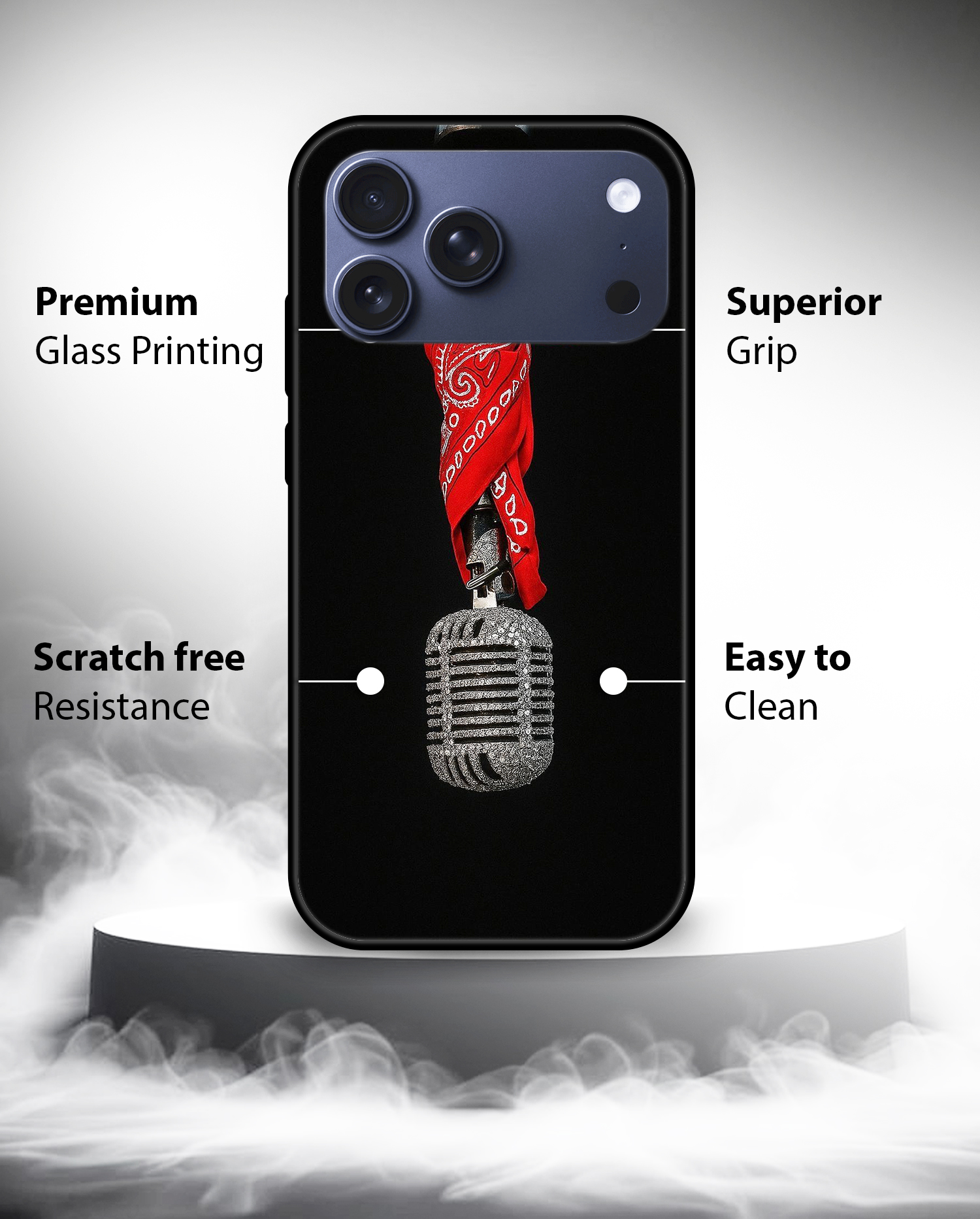 Premium Retro Microphone iPhone 17 Pro - Image 2