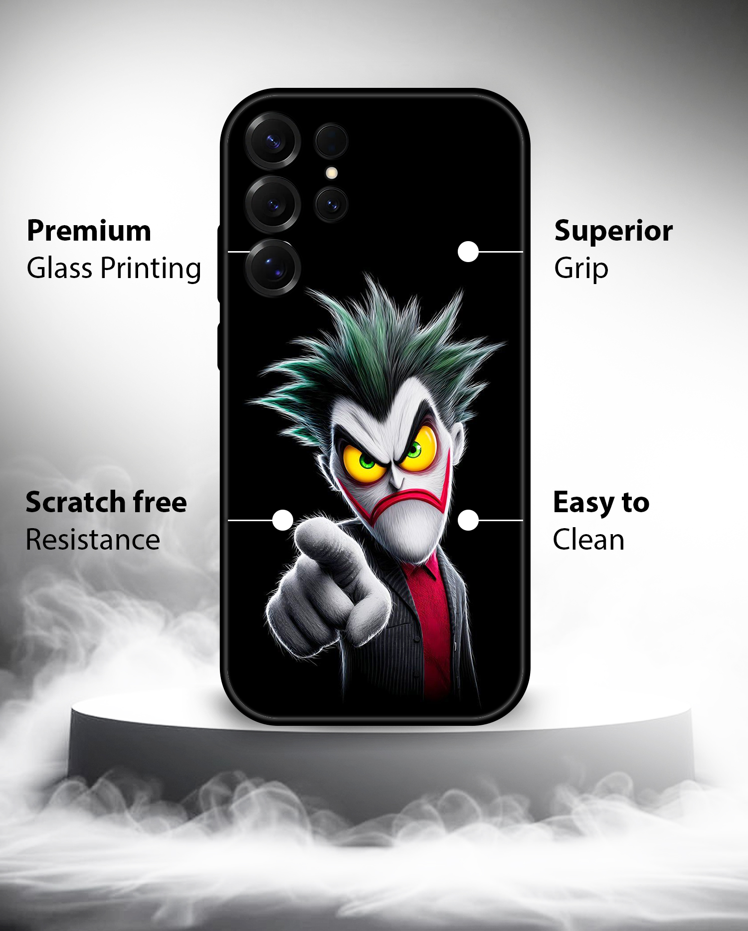 Premium Stylish Cartoon Villain Samsung S25 Ultra - Image 2