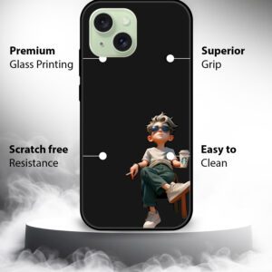 Premium Just Relax Mobile Cover for iPhone 15