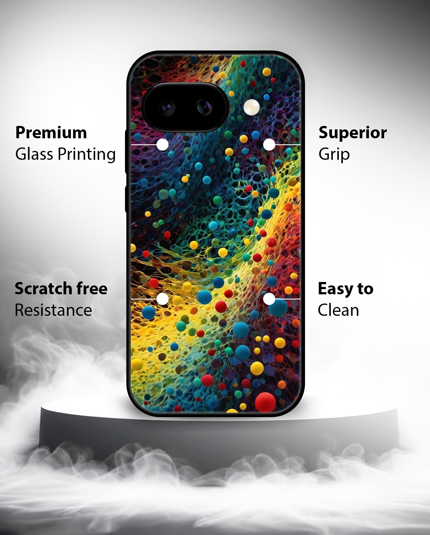 Particle Flow mobile cover Google Pixel 9A