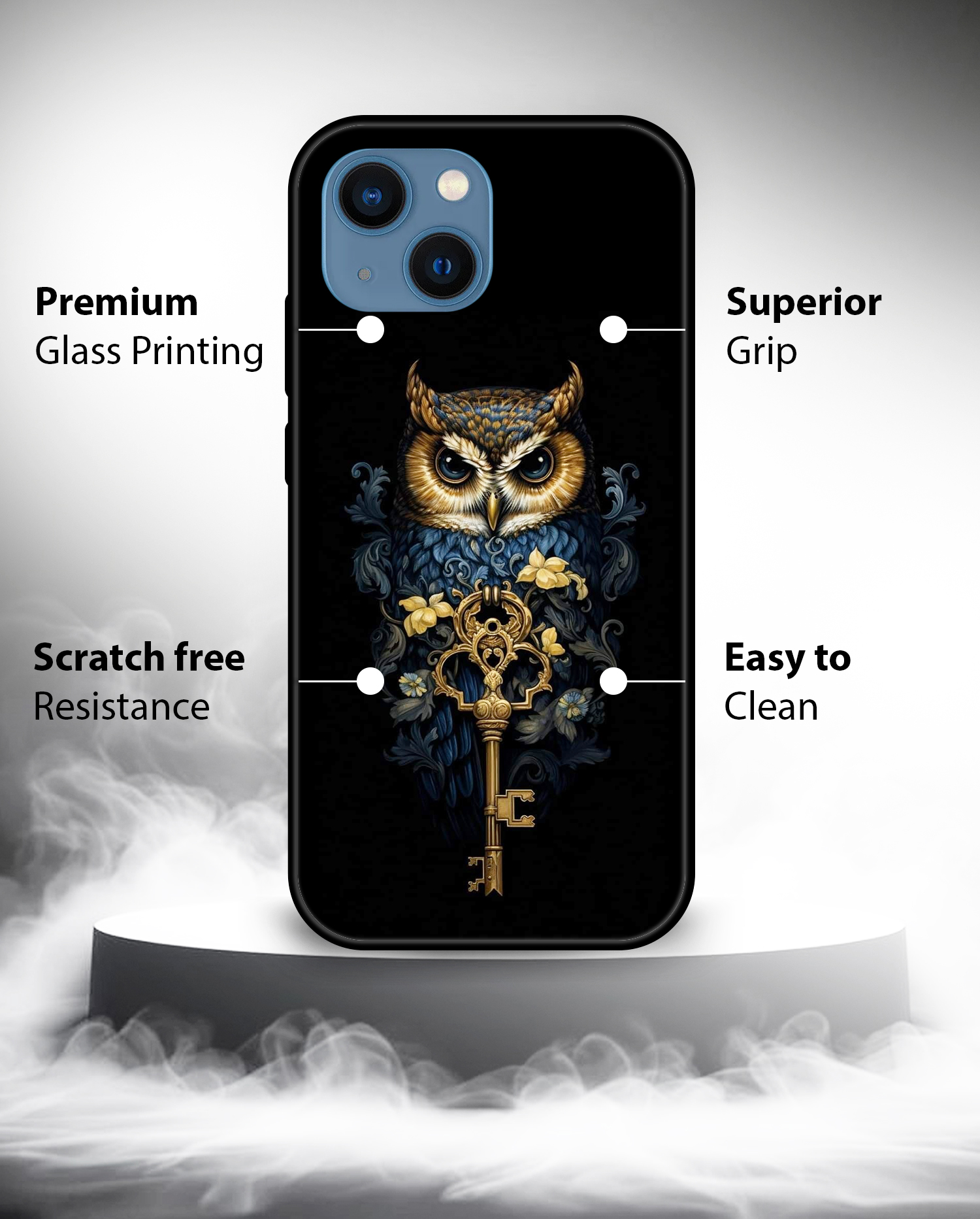 Premium Owl With Key iPhone 13 - Image 4
