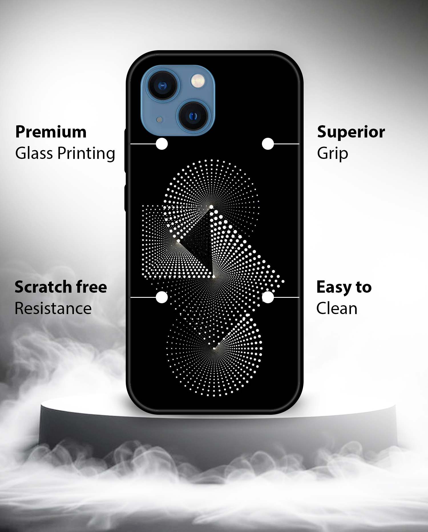 Premium Dotted Pattern iPhone 14 - Image 4