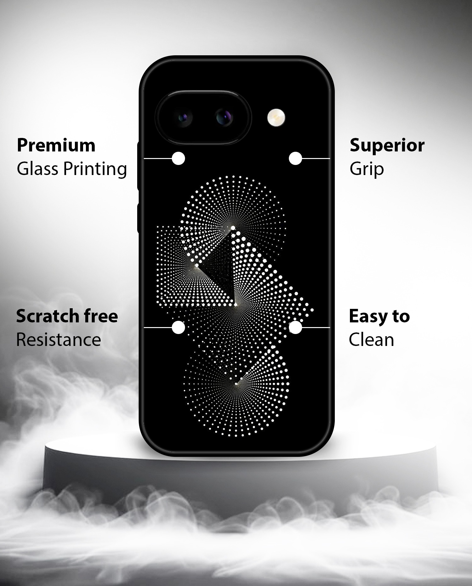 Dotted Pattern mobile cover Google Pixel 9A