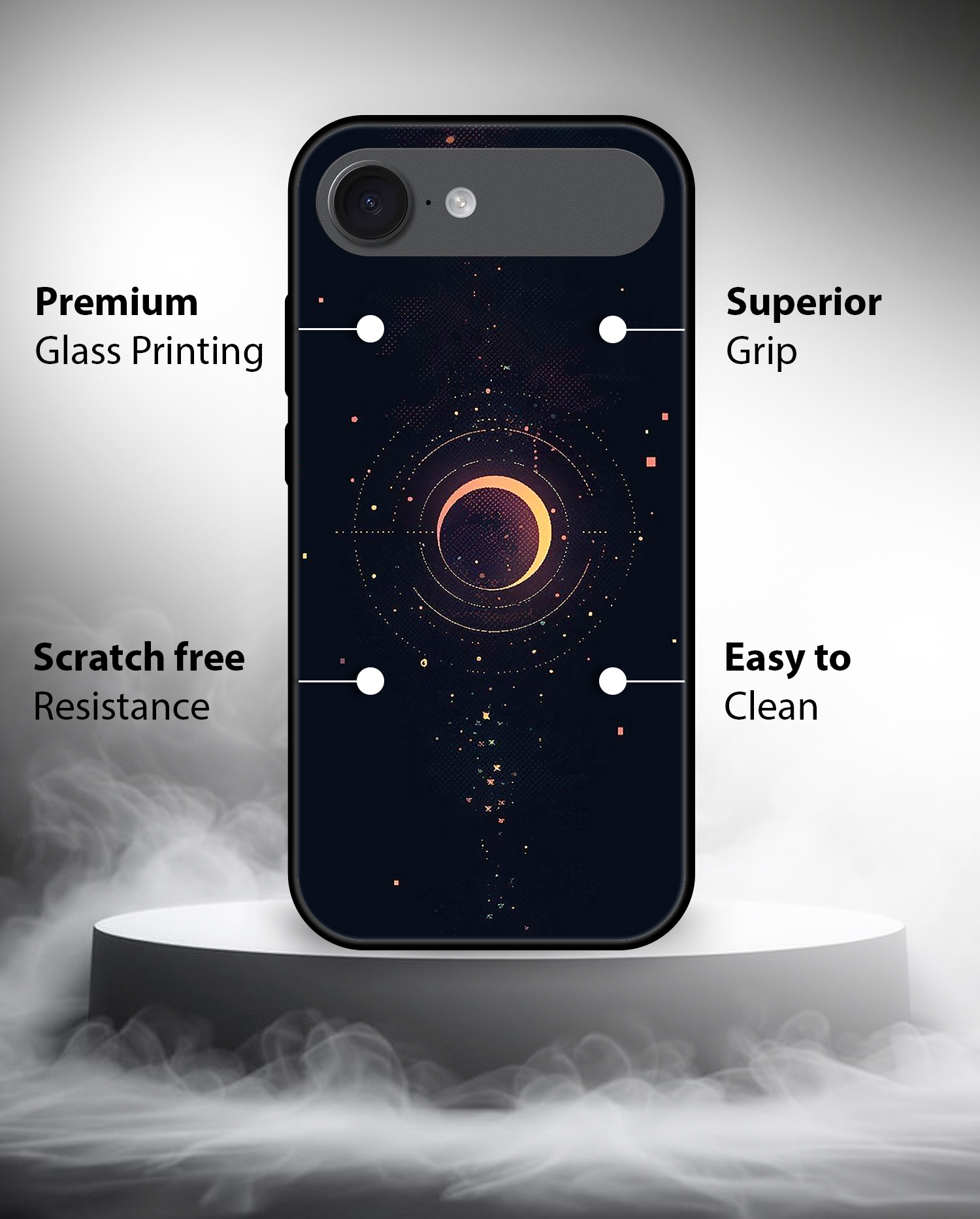 Premium Galaxy Eclipse iPhone Air - Image 2