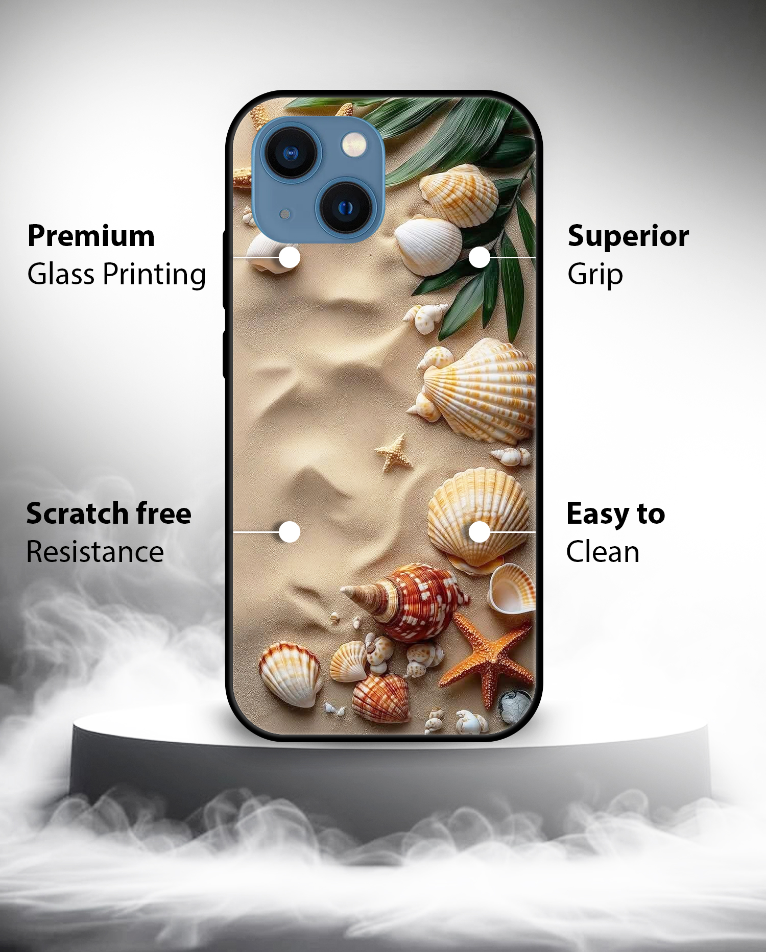 Premium Sand Sea Shell iPhone 13 - Image 4